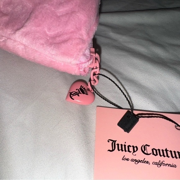 Juicy Couture soft pink cosmetic bag - Picture 4 of 5